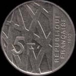 5 francs 1992